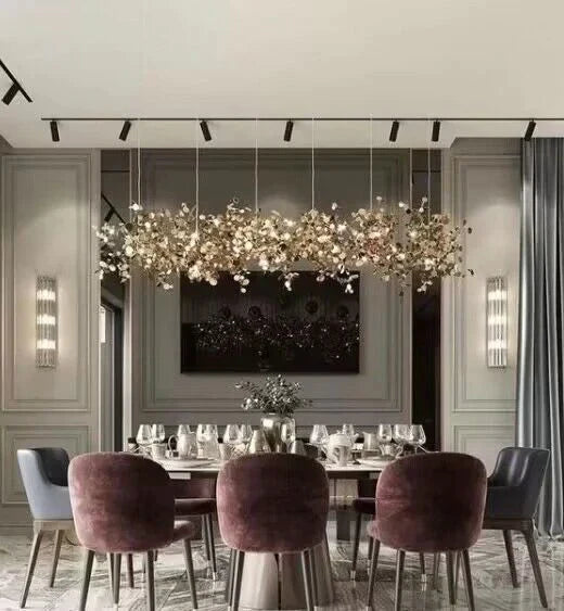 Nordic Modern Creative Fashion Stainless Steel Decorative Chandelier Dining / Living Room / Bar / Cafe Chandeliers Kevinstudiolives