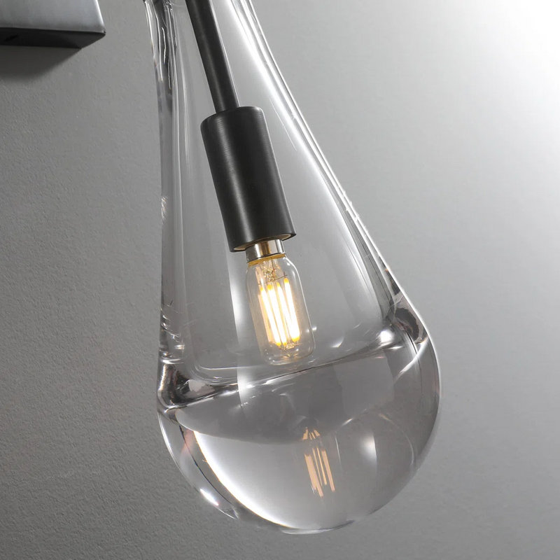 Raindrop Modern Wall Sconce 18"