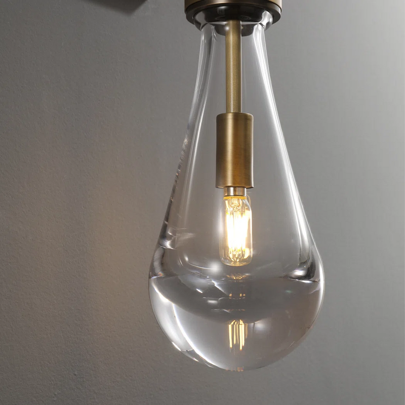 Raindrop Modern Wall Sconce 18"