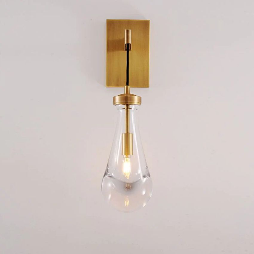 Raindrop Modern Wall Sconce 18"