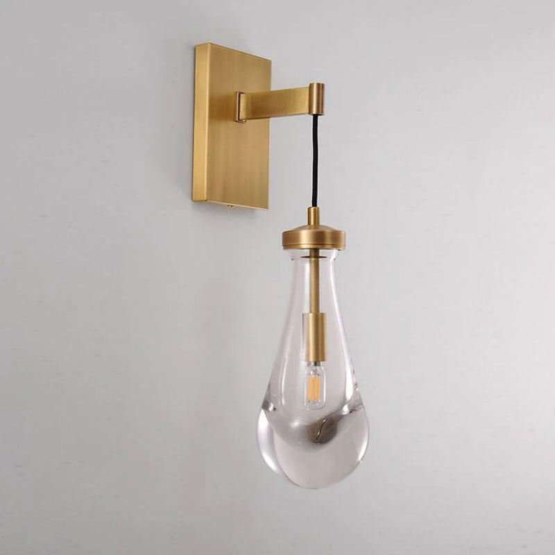 Raindrop Modern Wall Sconce 18"
