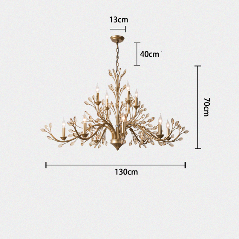 Elysia French Vintage Large Candlestick Chandelier chandeliers for dining room,chandeliers for stairways,chandeliers for foyer,chandeliers for bedrooms,chandeliers for kitchen,chandeliers for living room Kevin Studio Inc