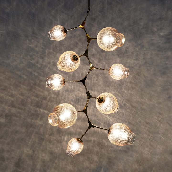 Rhome Drop Globe Branching Bubble Chandelier 38'' Chandelier Kevin Studio