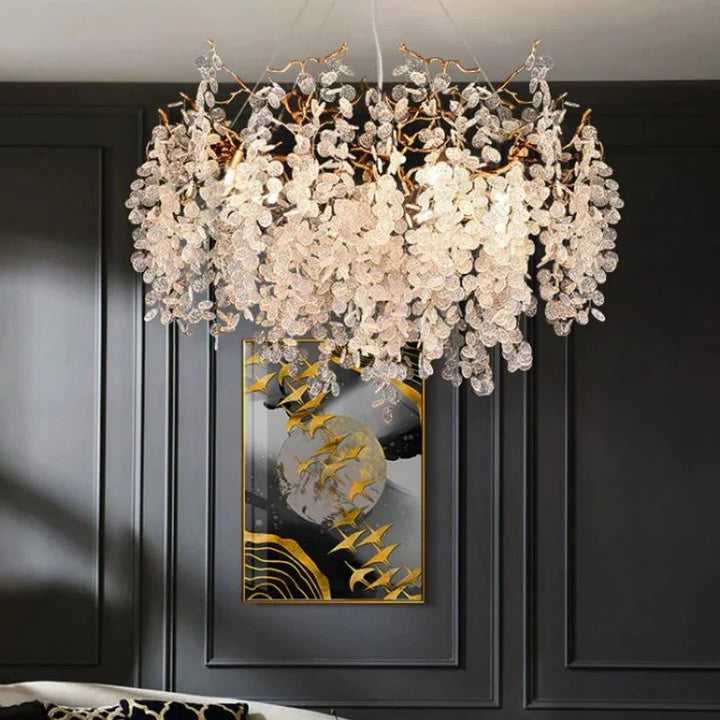 Kevin Luxury Spring Round Branch Chandelier Kevinstudiolives Smoke