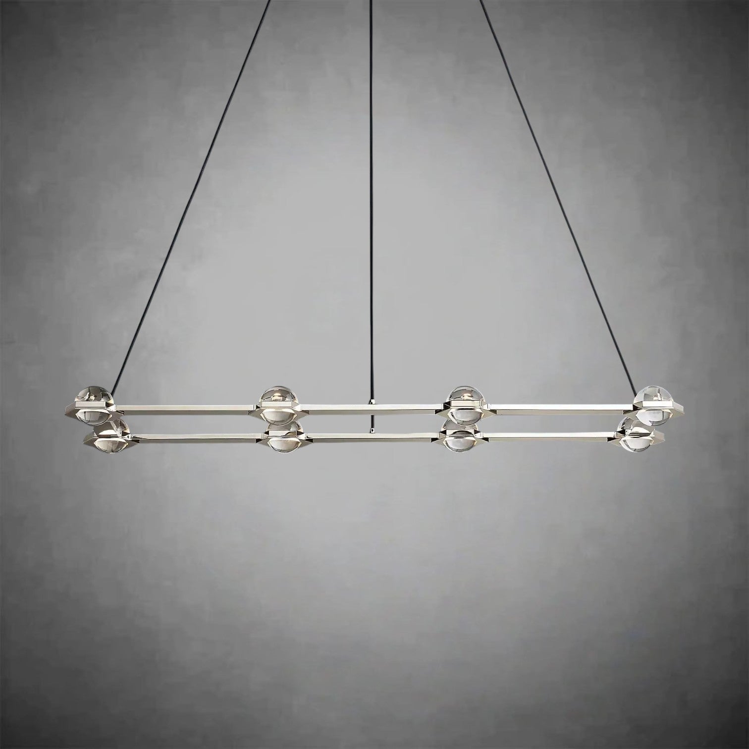 Eclatamt Rectangular Chandelier 54"72"