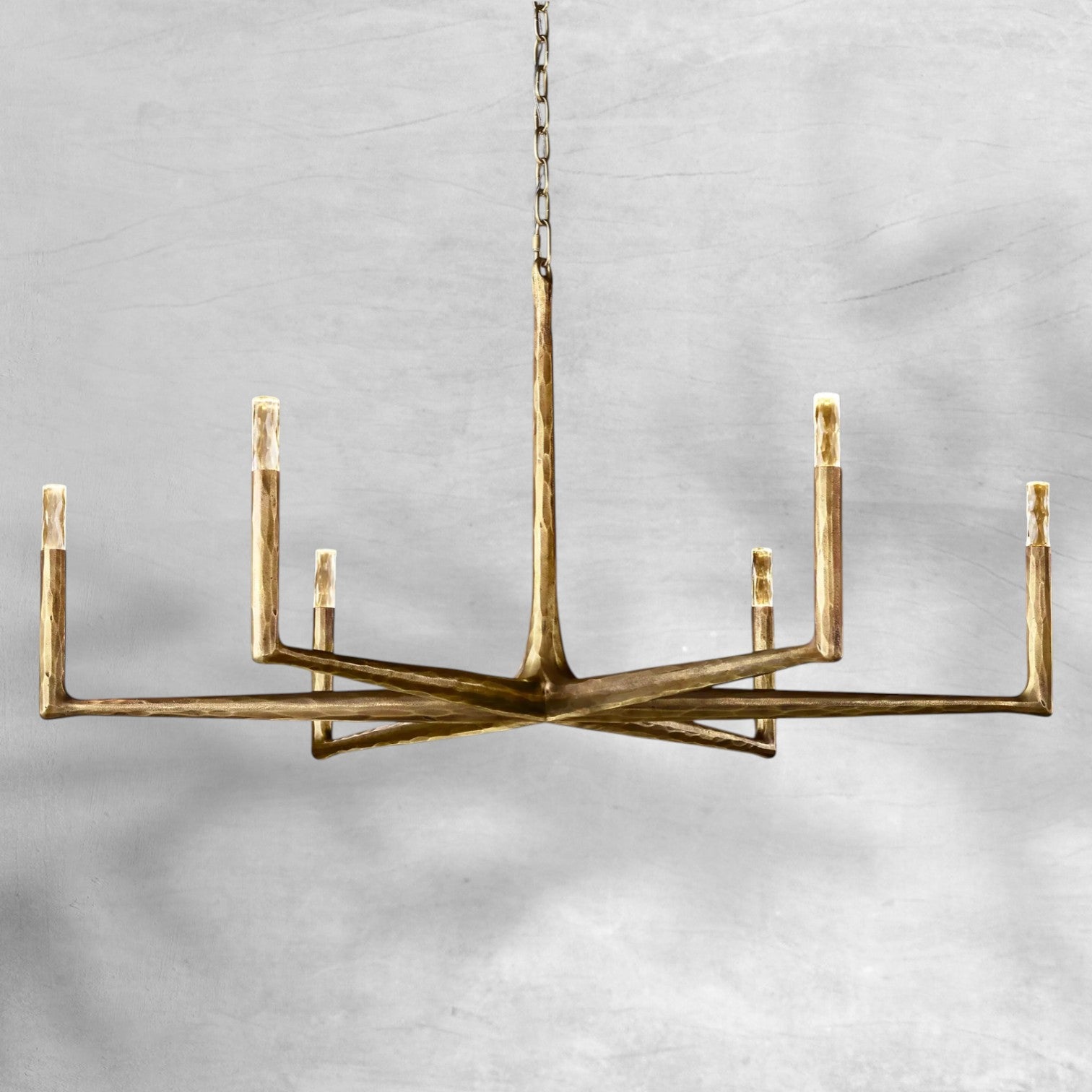 Thaddeas Forged Round Chandelier 36"/48"/60"/72"