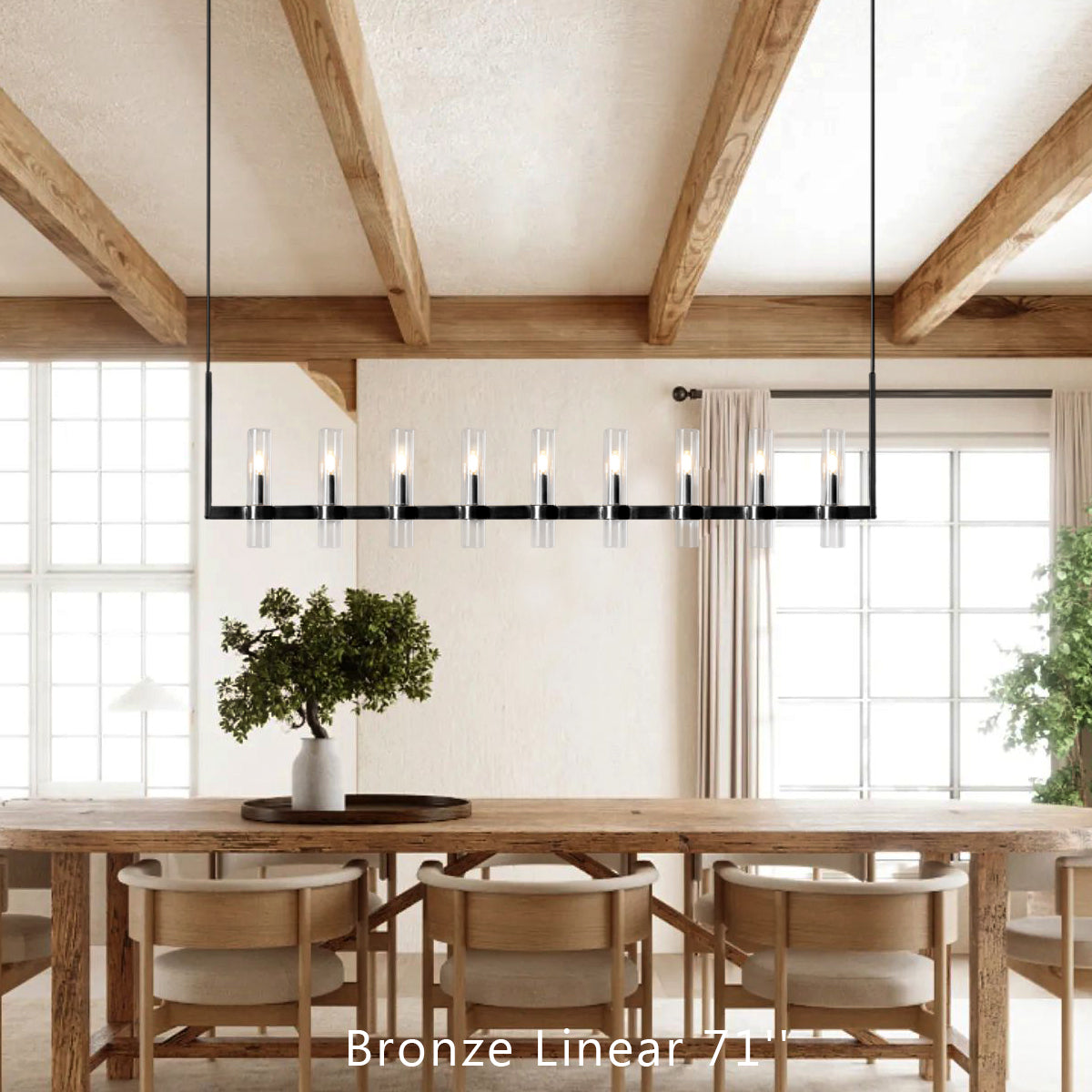 Lavelle Linear Chandelier 59"71"