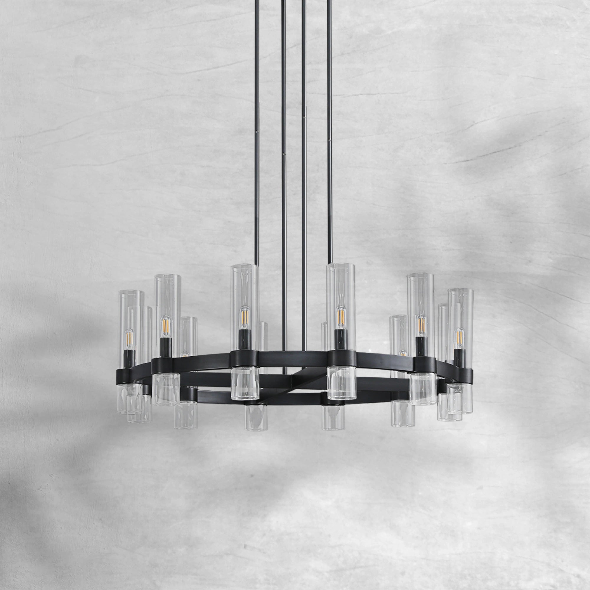 Lavelle Round Chandelier 36"48"60"