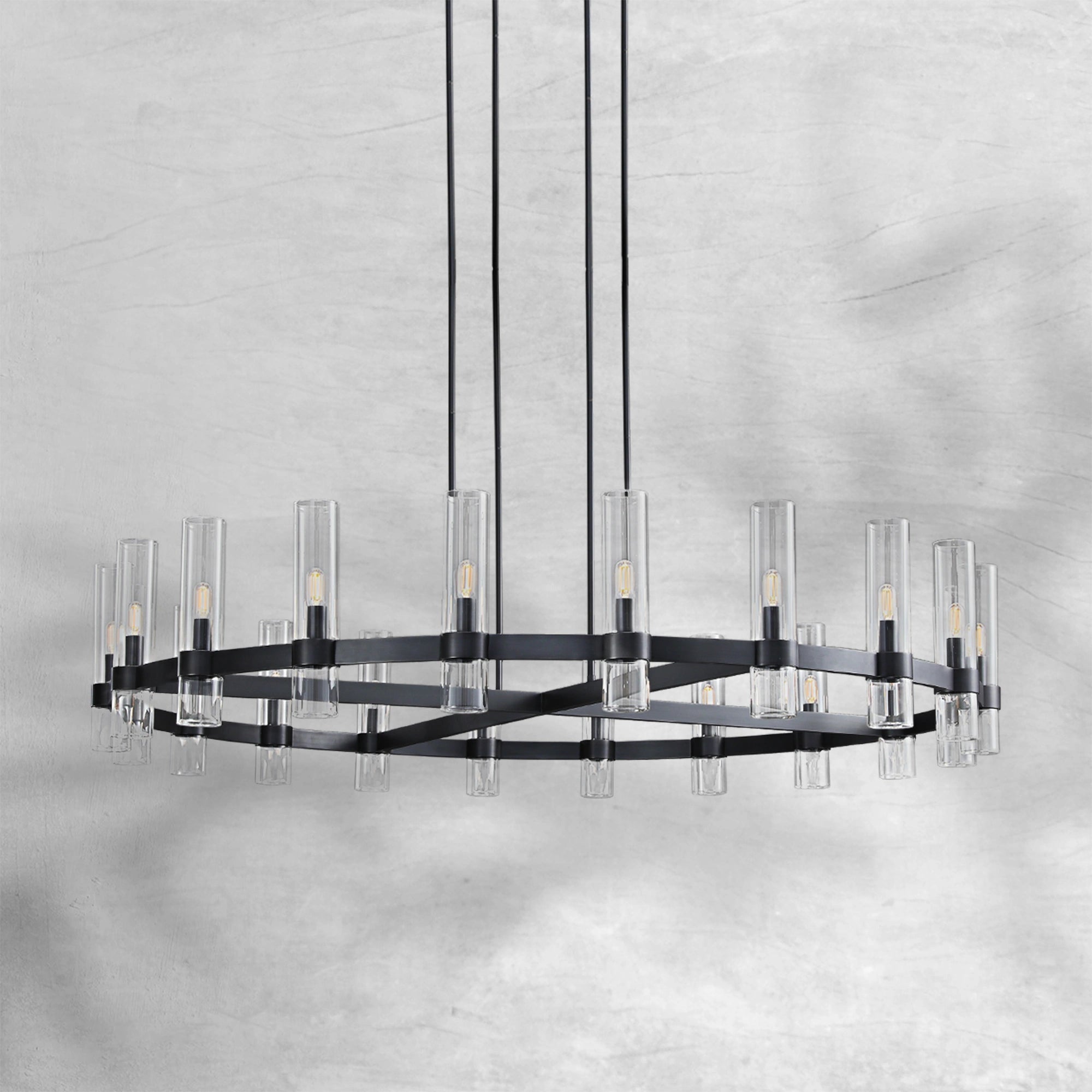 Lavelle Round Chandelier 36"48"60"