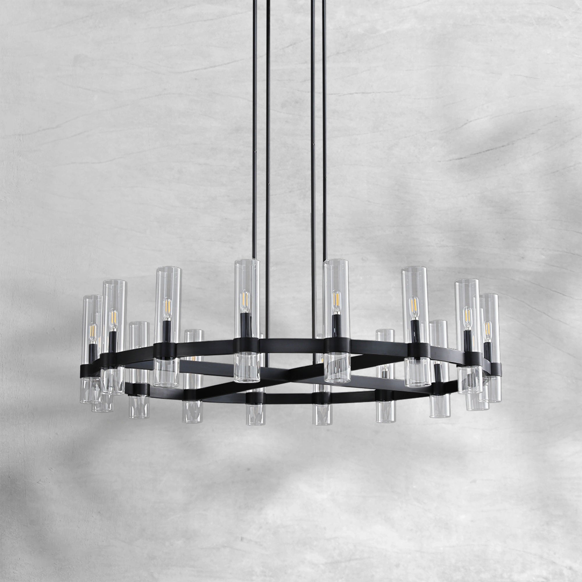 Lavelle Round Chandelier 36"48"60"