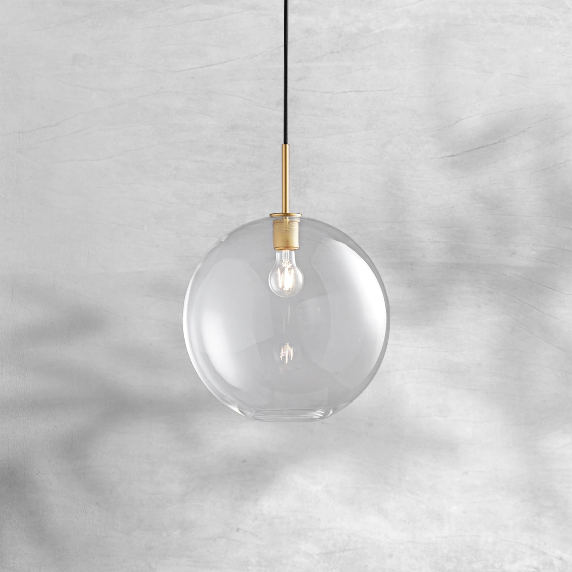 Utilitaive Globe Shade Pendant 8", 11", 14"