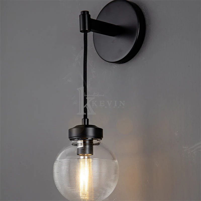 Kalita Modern Pearl Crystal Wall Sconces 1 Light wall sconce Kevin Studio Inc