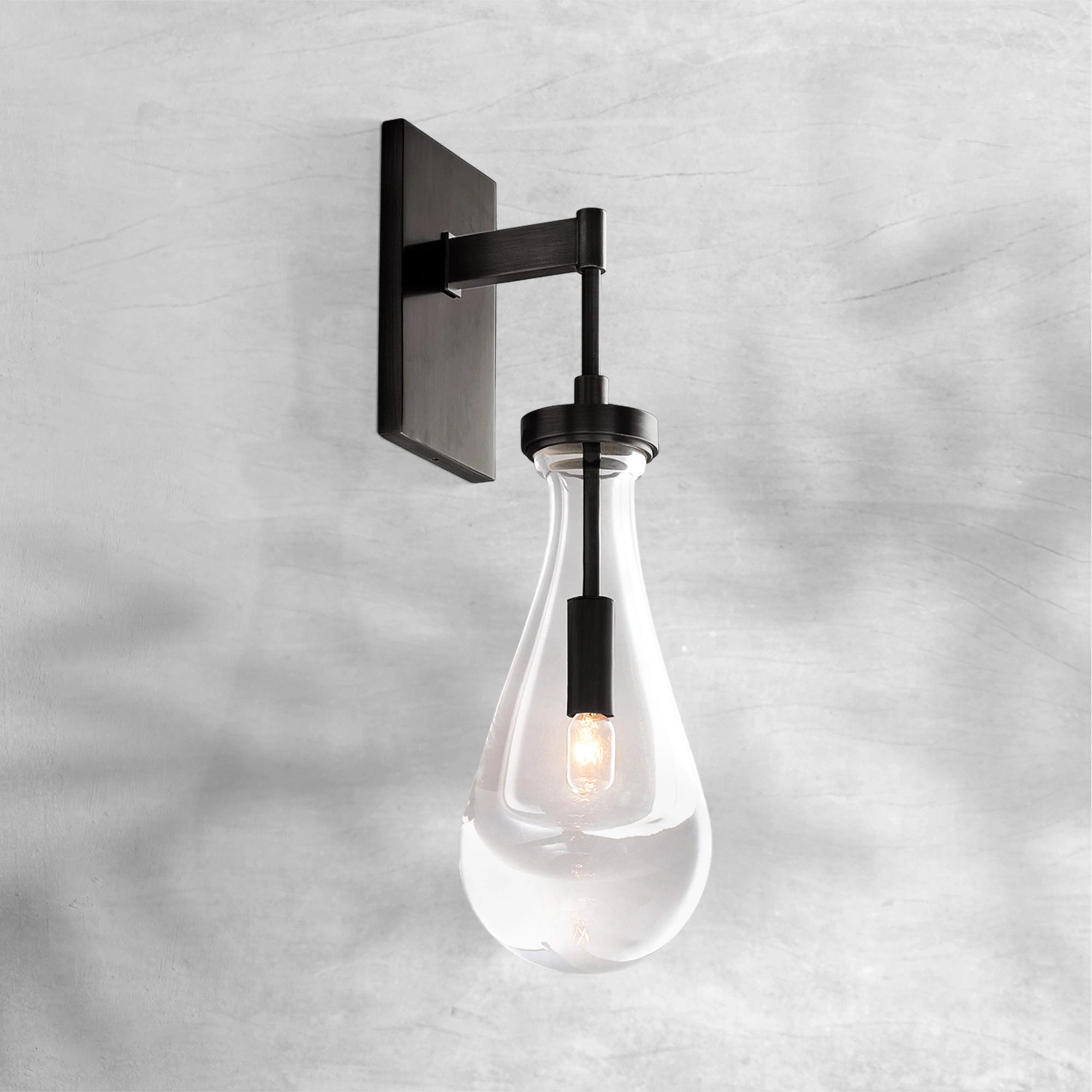 Raindrop Modern Wall Sconce 18"
