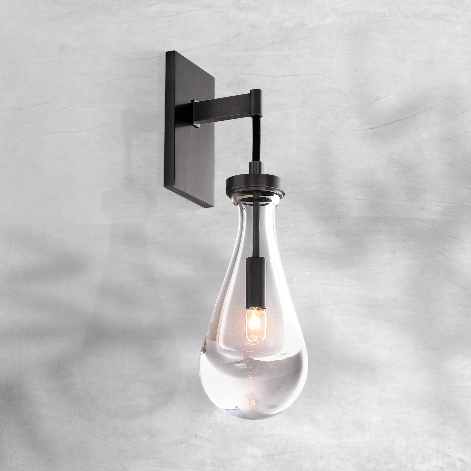 Raindrop Modern Wall Sconce 18"