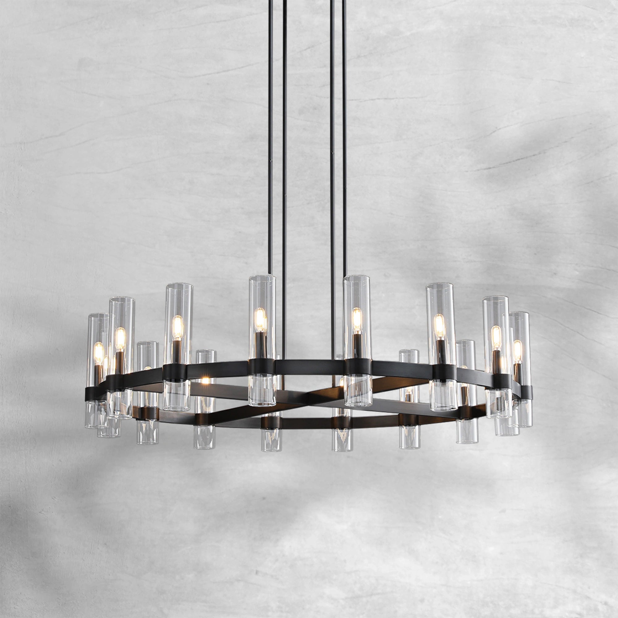 Lavelle Round Chandelier 36"48"60"