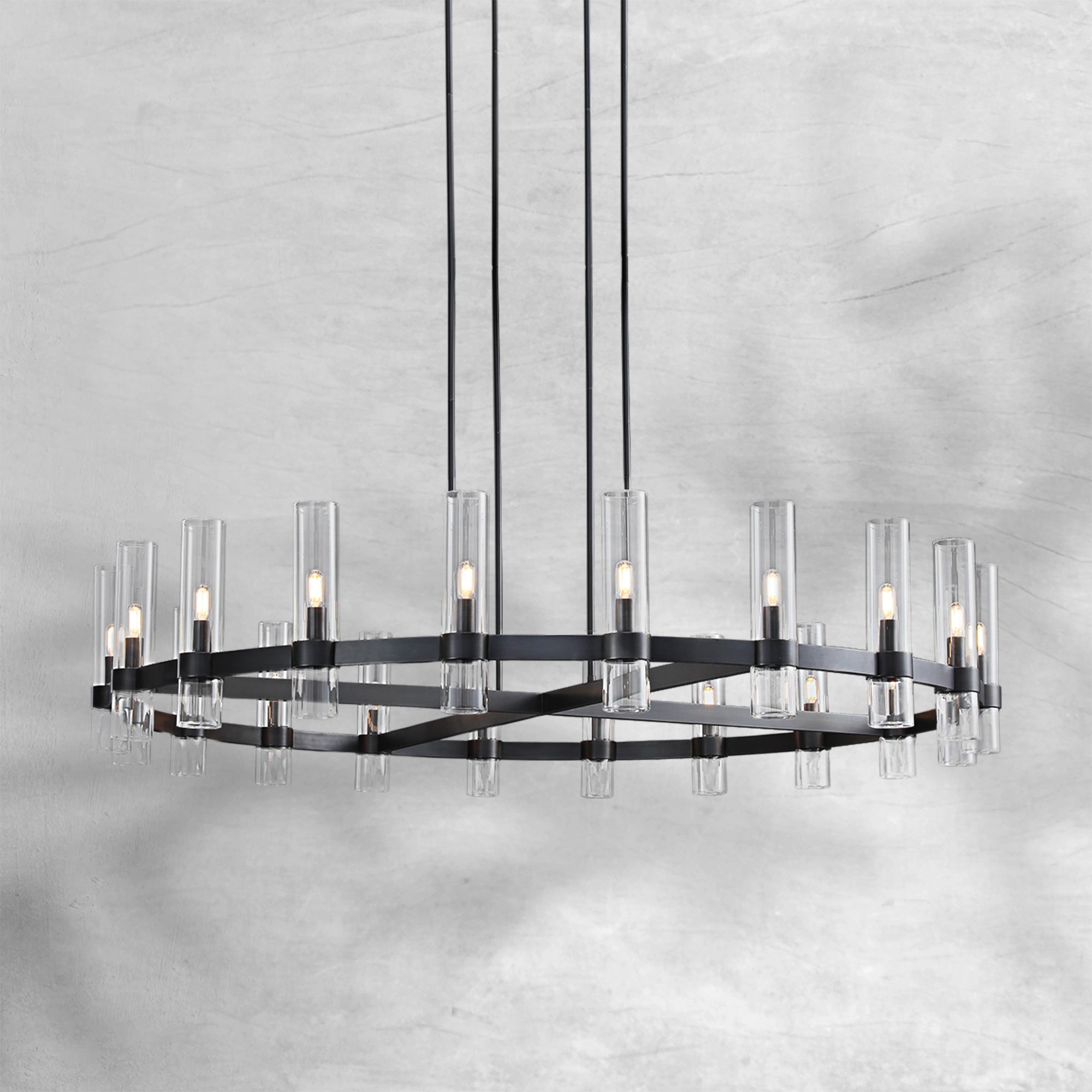 Lavelle Round Chandelier 36"48"60"