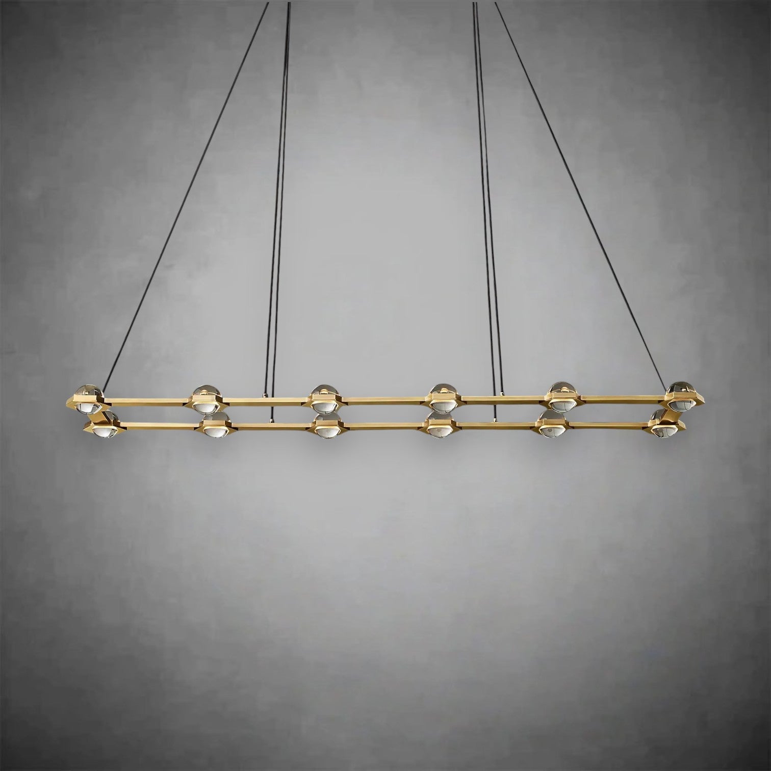 Eclatamt Rectangular Chandelier 54"72"