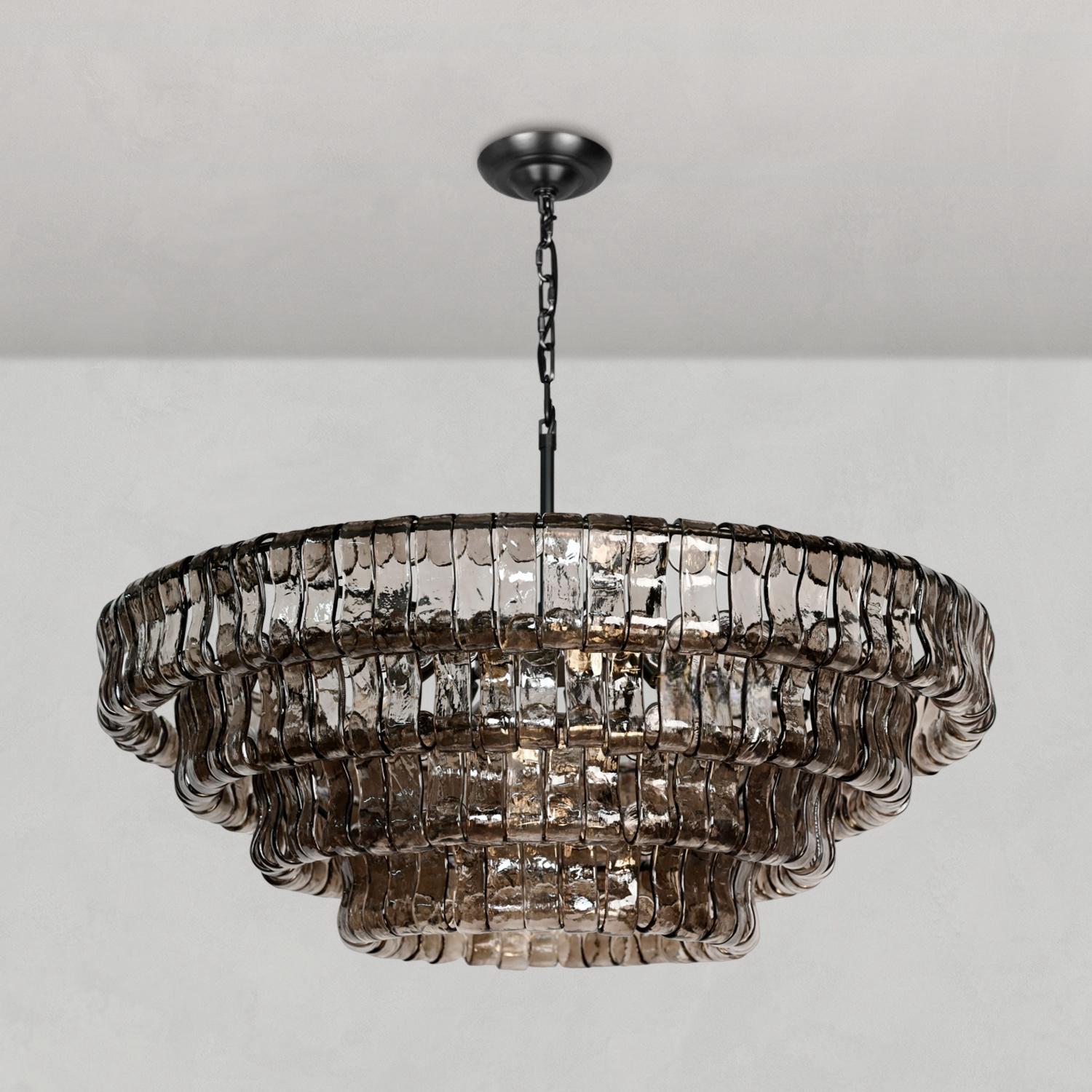 Ghiaccio Round Chandelier 24"36"48"60"