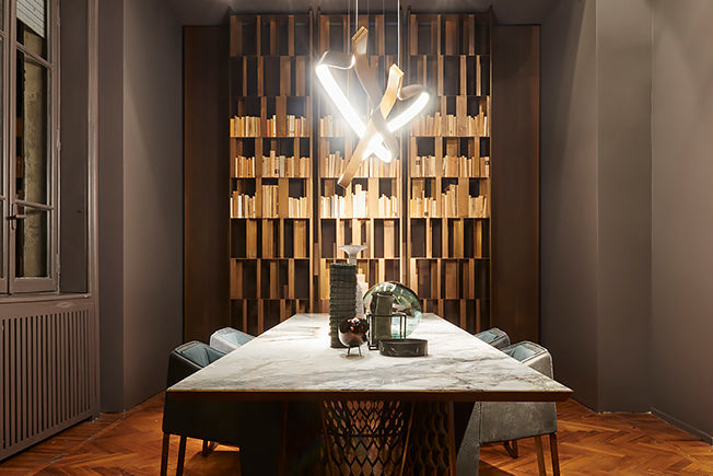 Modern Simple Aluminum Waving Chandelier for Living/Dining Room/Kitchen Island Chandeliers Kevinstudiolives