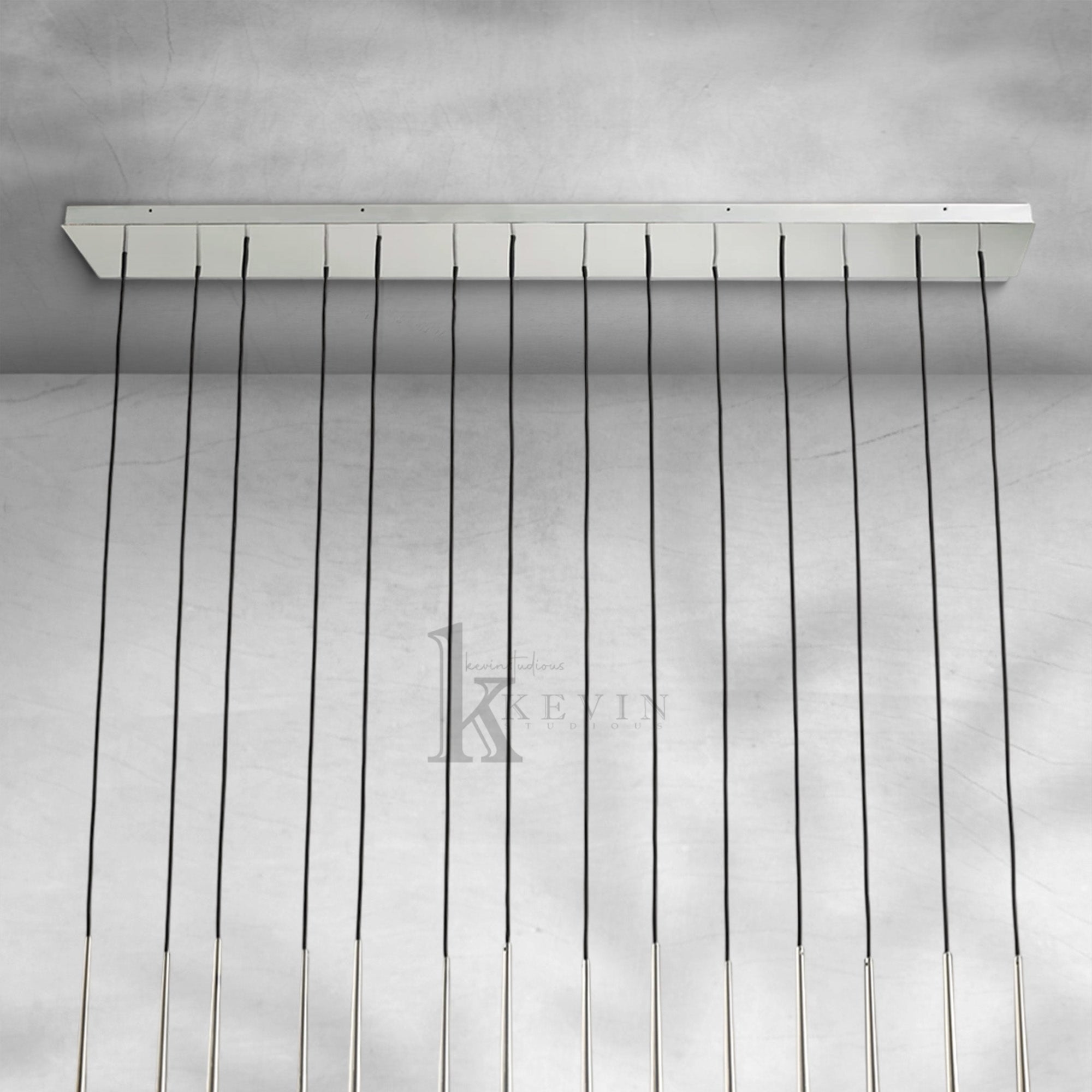 Aquitain Modern Linear Chandelier 60", 72"
