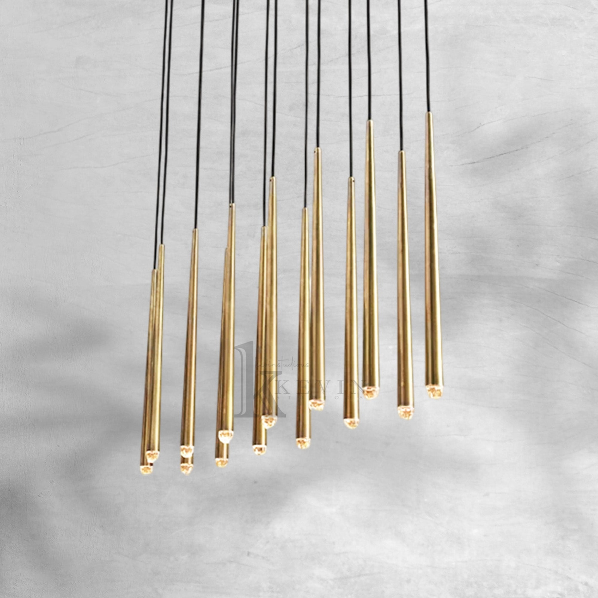Aquitain Modern Linear Chandelier 60", 72"