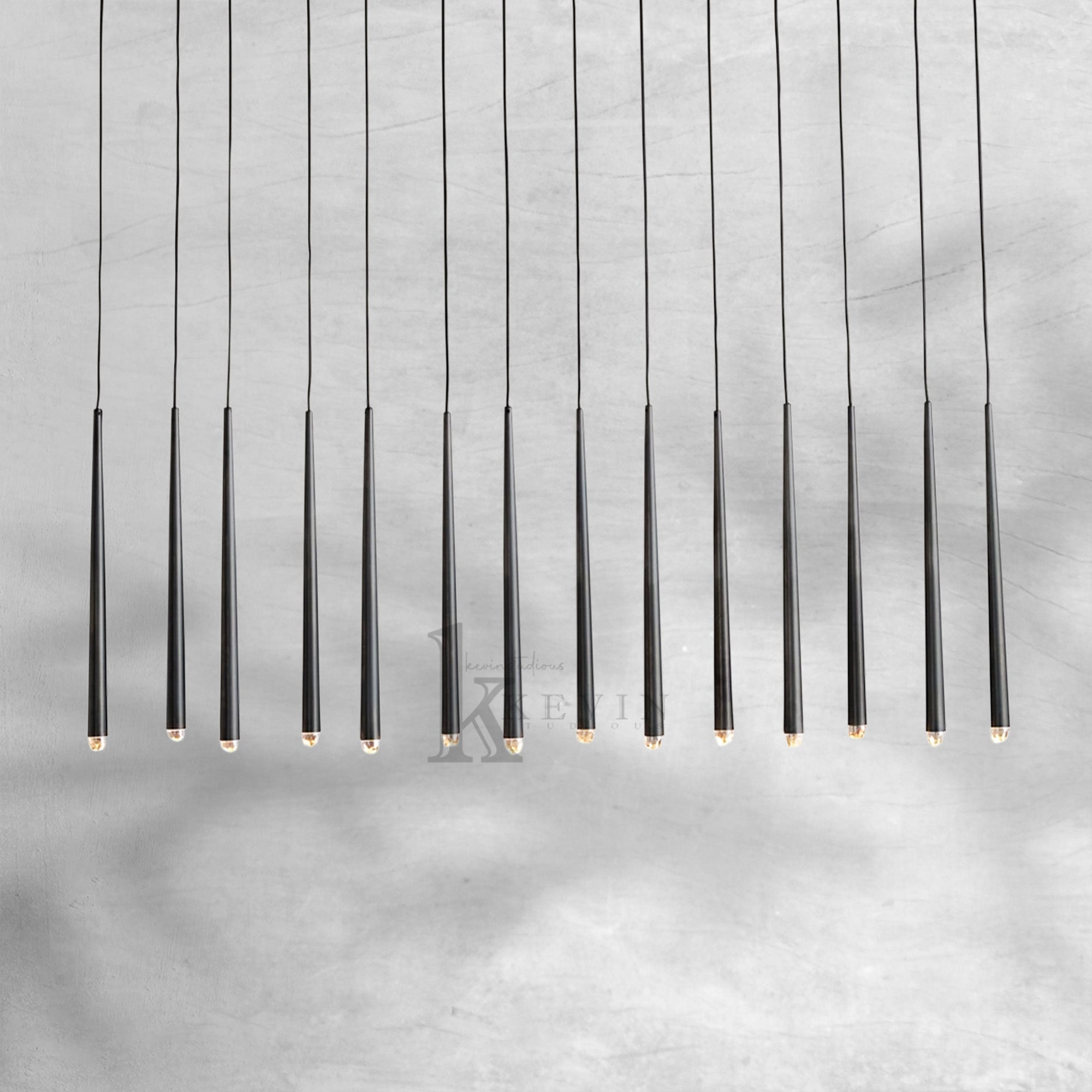 Aquitain Modern Linear Chandelier 60", 72"