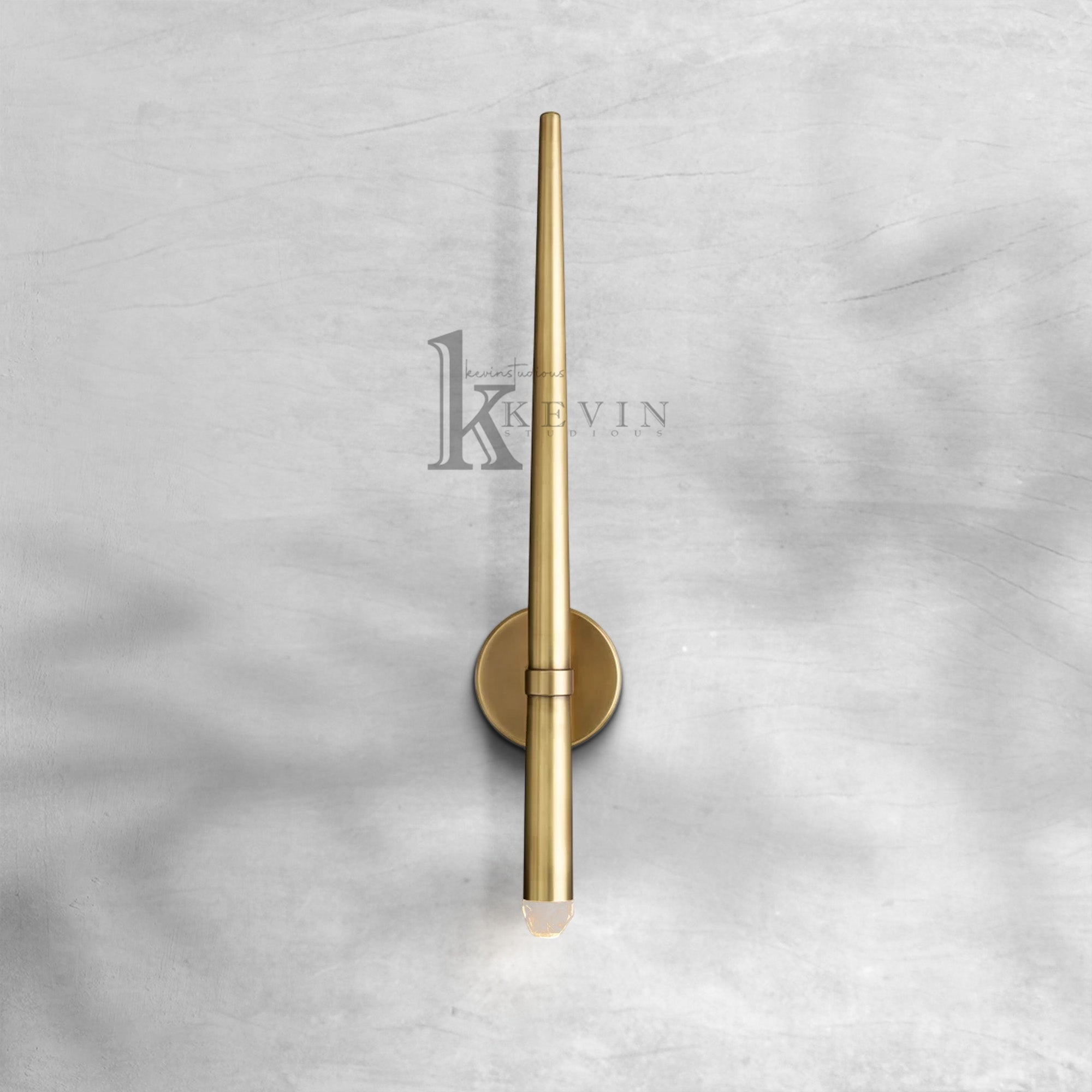 Aquitain Modern Torch Wall Sconce