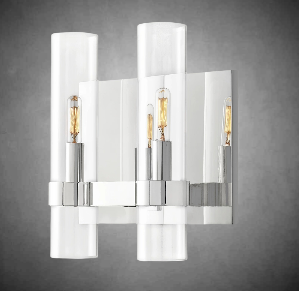 Lavelle Glass Double Wall Sconce