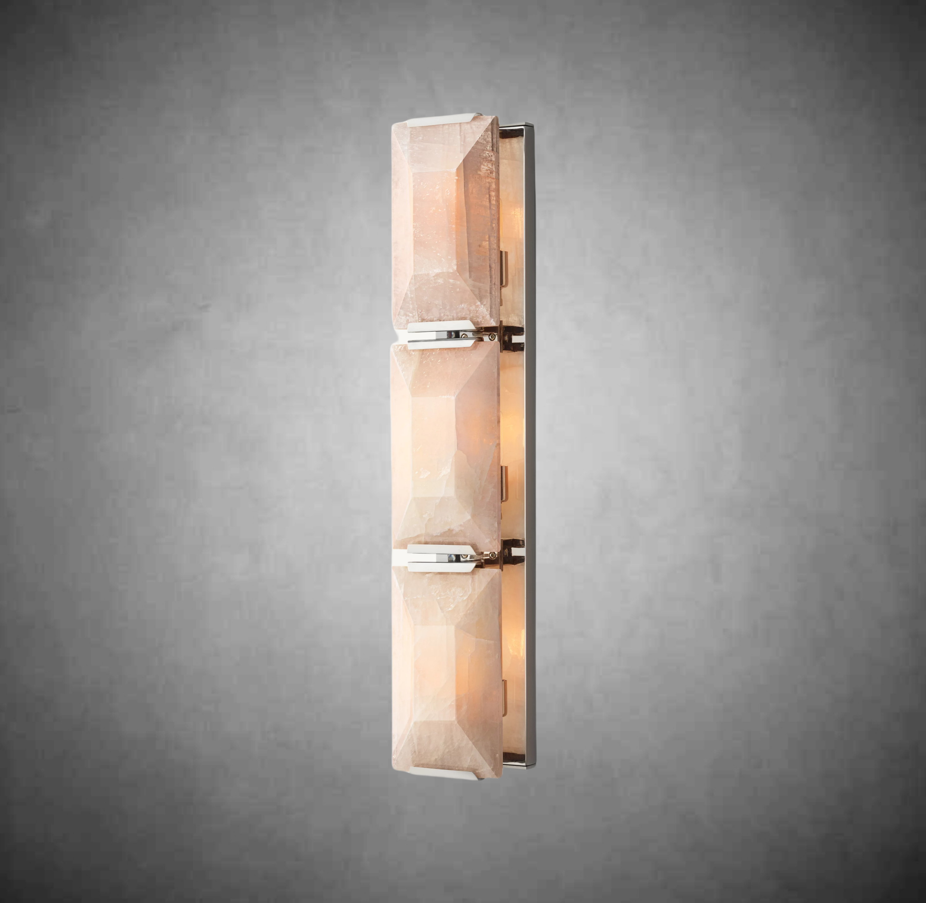 Harlew Calcite Triple Sconce
