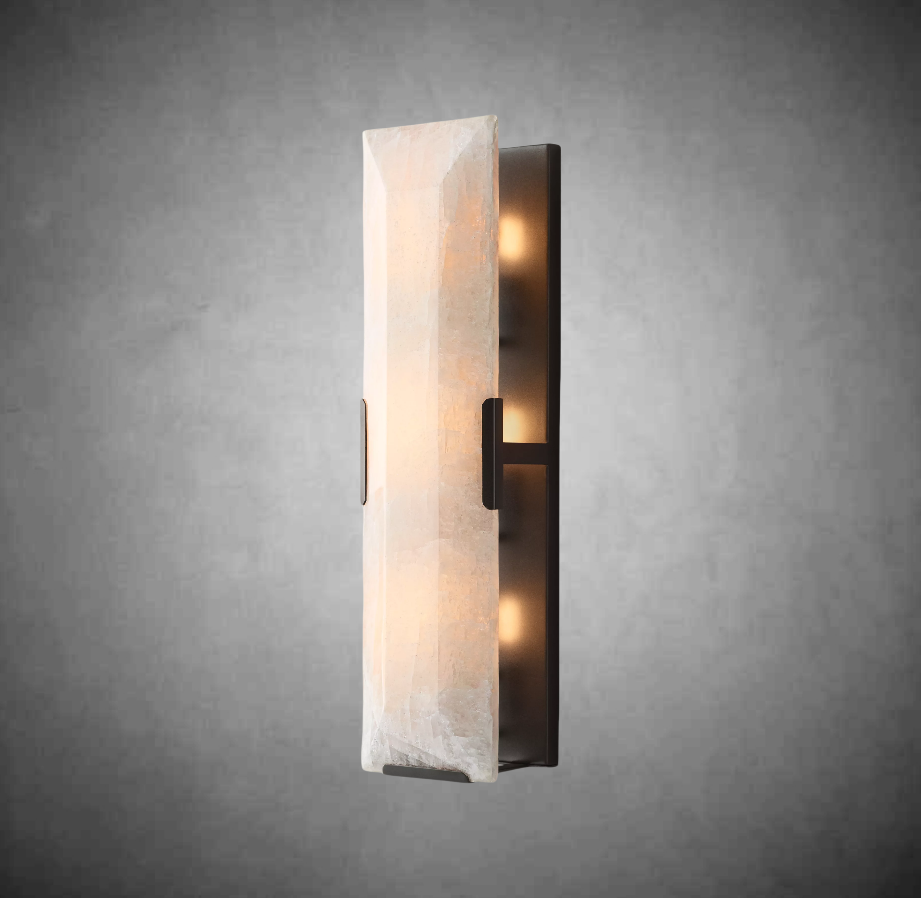 Harlew Calcite Linear Sconce