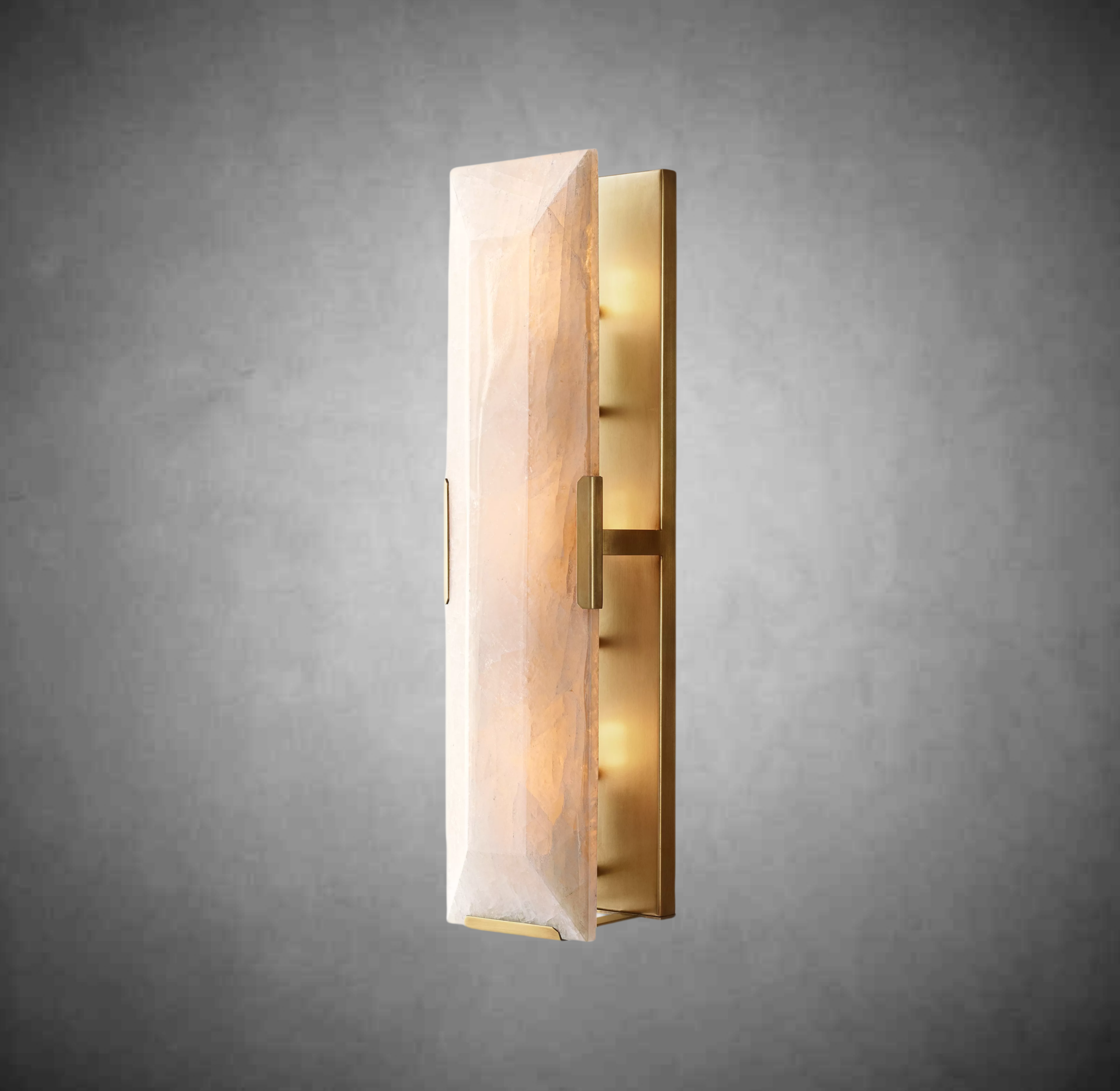Harlew Calcite Linear Sconce