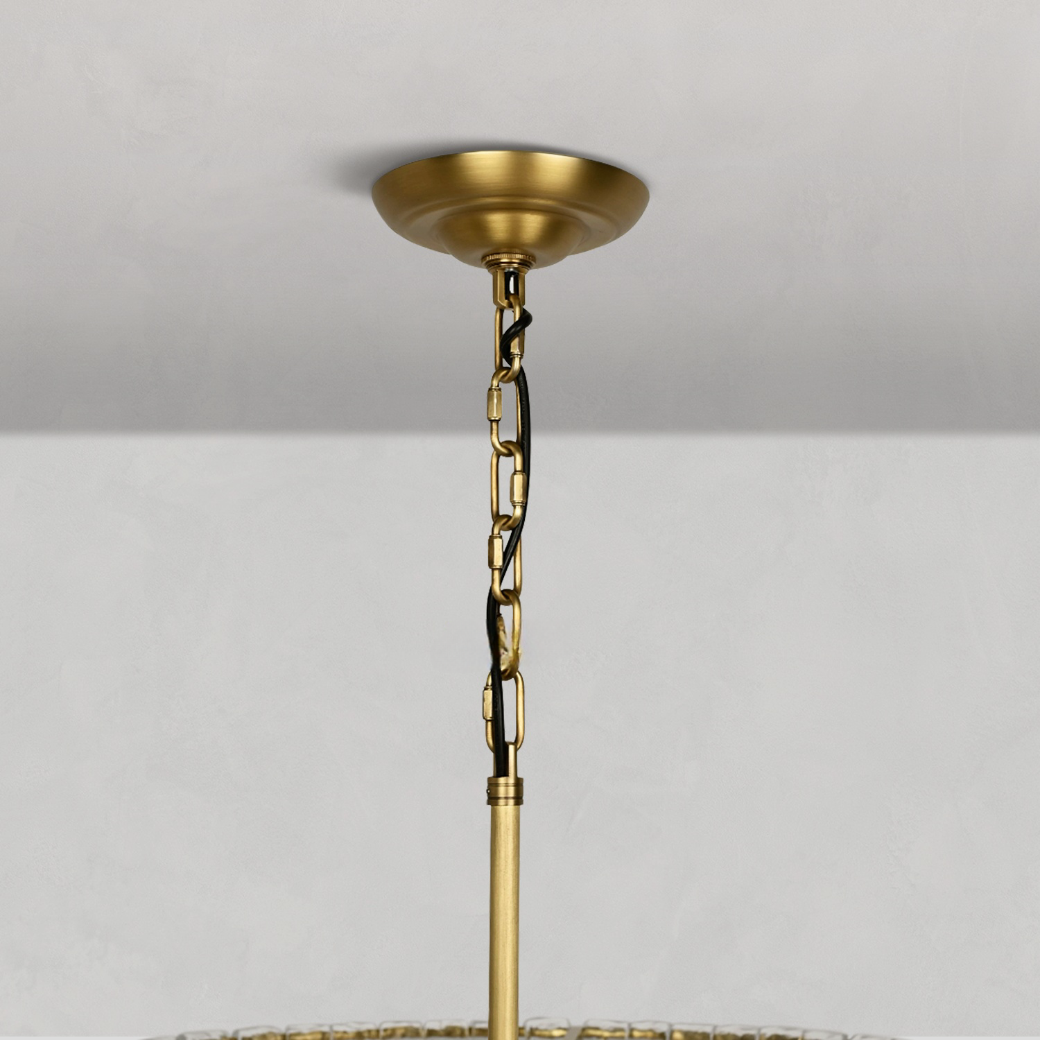 Ghiaccio Round Chandelier 24"36"48"60"