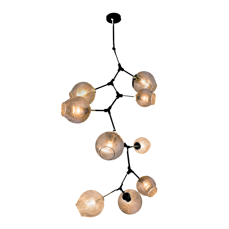 Rhome Drop Globe Branching Bubble Chandelier 38'' Chandelier Kevin Studio