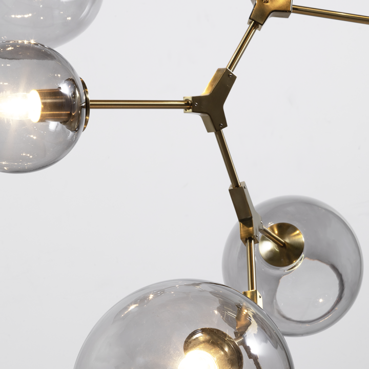 Rhome Drop Globe Branching Bubble Chandelier 38'' Chandelier Kevin Studio