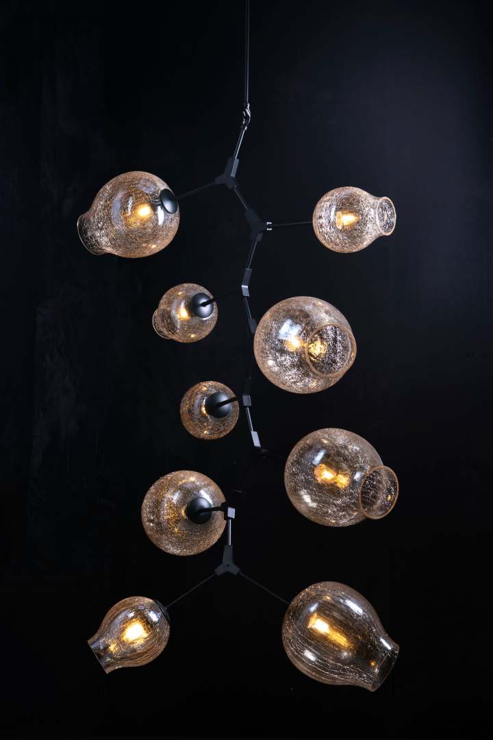 Rhome Drop Globe Branching Bubble Chandelier 38'' Chandelier Kevin Studio