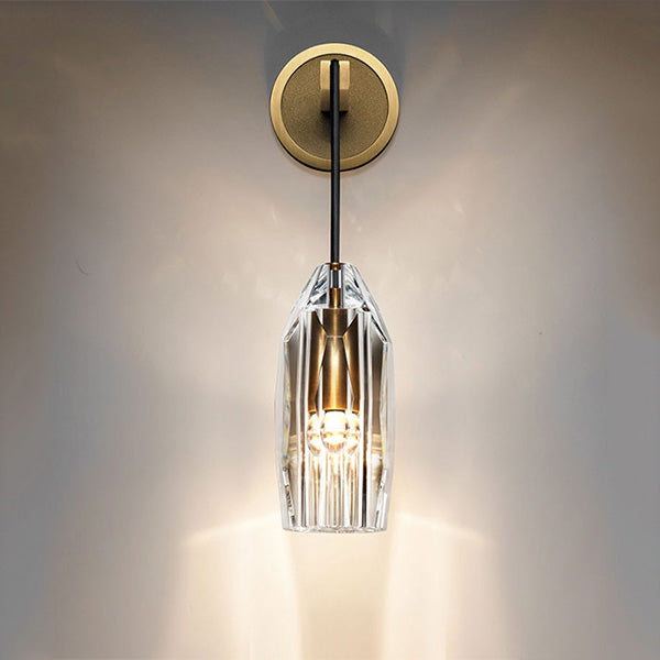 Chrissi Modern Modern Crystal Luxury Wall Light Fixture For Bedroom Wall Sconce Kevin Studio Inc
