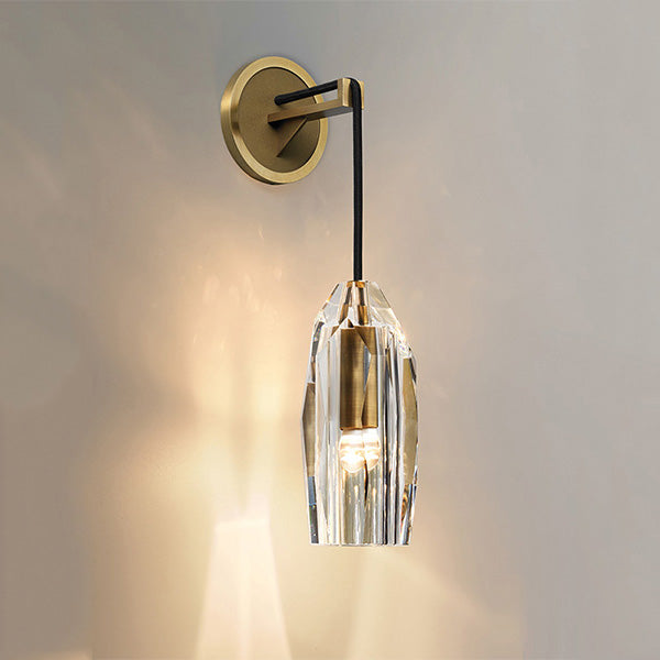 Chrissi Modern Modern Crystal Luxury Wall Light Fixture For Bedroom Wall Sconce Kevin Studio Inc