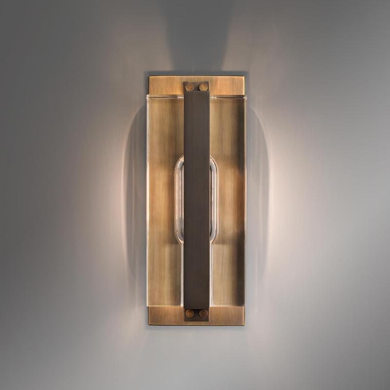 Colomo Crystal Wall Sconce (medium), Modern Indoor Wall Lamp Wall Sconce Kevin Studio Inc
