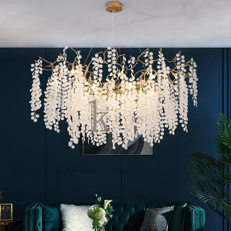 Finley Modern Linear Branch Chandelier Branch Chandelier Kevin Studio Inc 47.2" L
