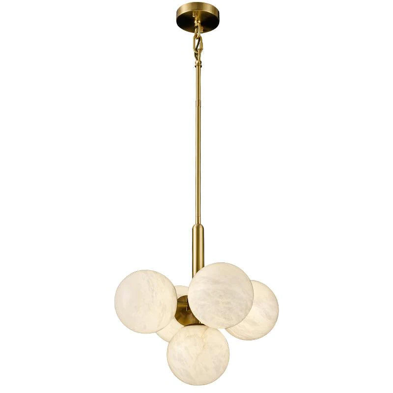 Carmen Modern Alabaster Kitchen Island Pendant, Real Alabaster Pendant Lamp For Bedroom Chandelier Kevin Studio Inc