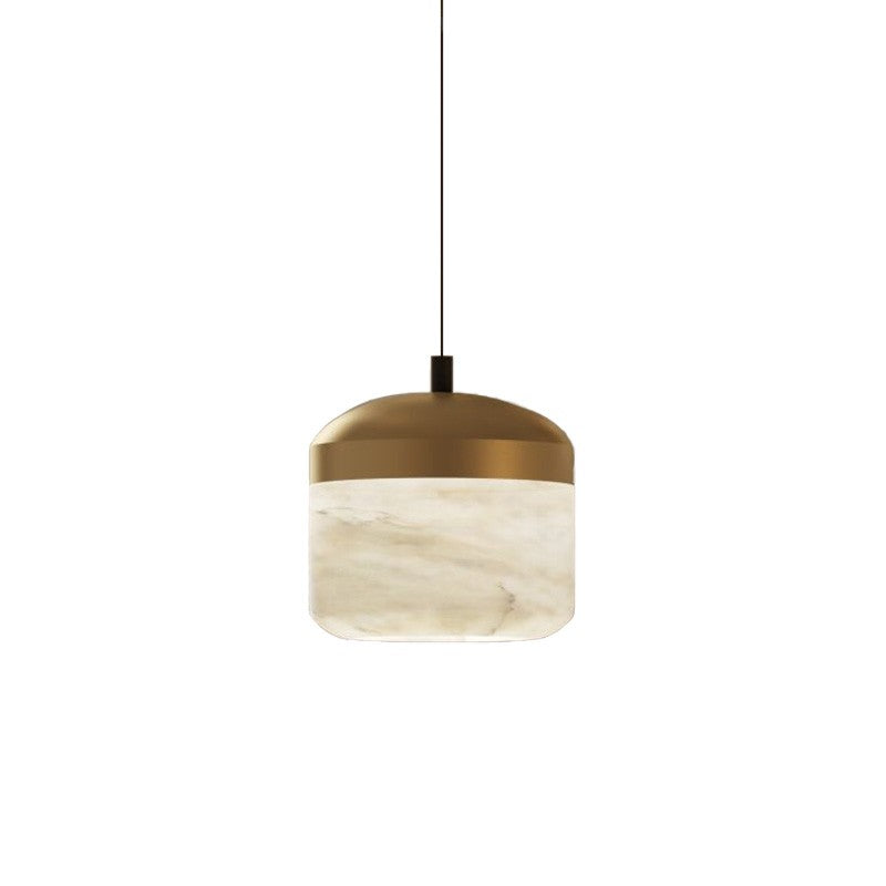 Ava Radiance - United Modern Alabaster Pendant Lamp For Staircase, Kitchen Pendant Light Chandelier Kevin Studio Inc 1 Light