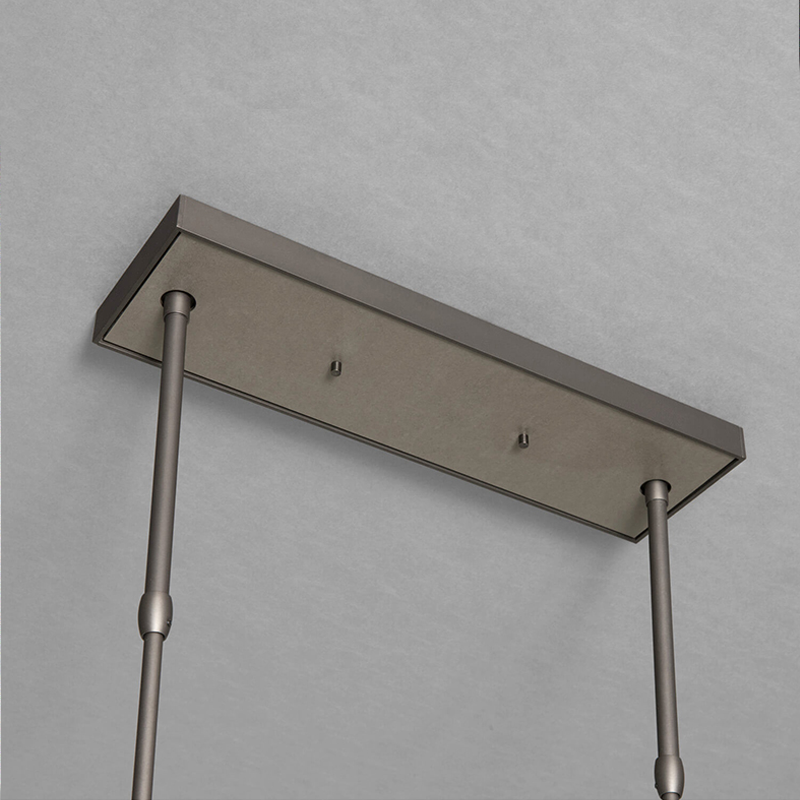 Simple Artistic Metal Dining Table Chandelier Chandelier Kevin Studio Inc