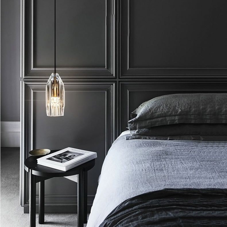 Chrissi Modern Crystal Luxury Hanging Pendant Lights For Bedroom, Living Room Pendant Light Kevin Studio Inc