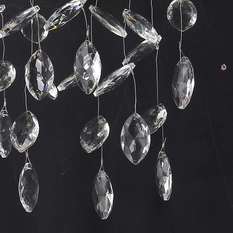Helios Modern Stylish Crystal Wall Sconce For Bedroom, Living Room Wall Sconce Kevin Studio Inc