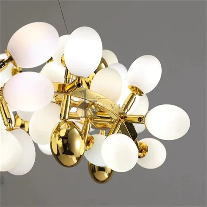 Goya Post Modern Round Grape Branch Chandelier Branch Chandelier Kevin Studio Inc
