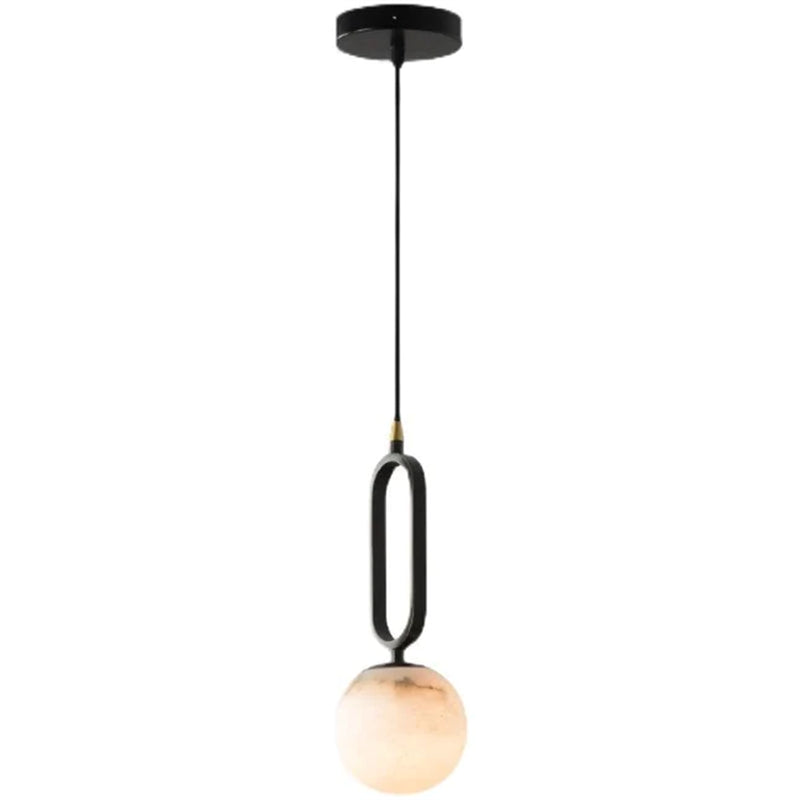 Alita Modern Alabaster Sphere Pendant Light For Bedroom Pendant Light Kevin Studio Inc