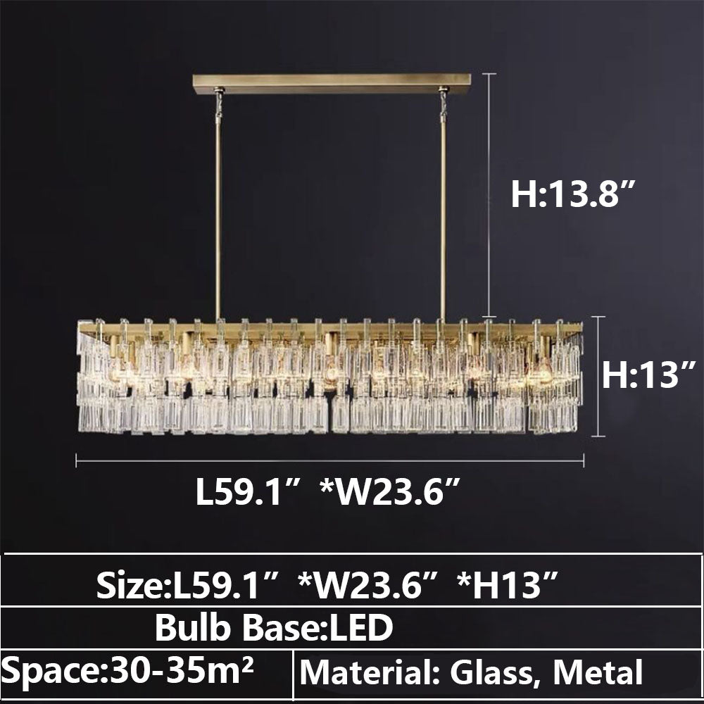 Extra Large Multi-layer Round/ Rectangle Crystal Ceiling Chandelier for Living/ Dining Room Chandeliers kevinstudiolives