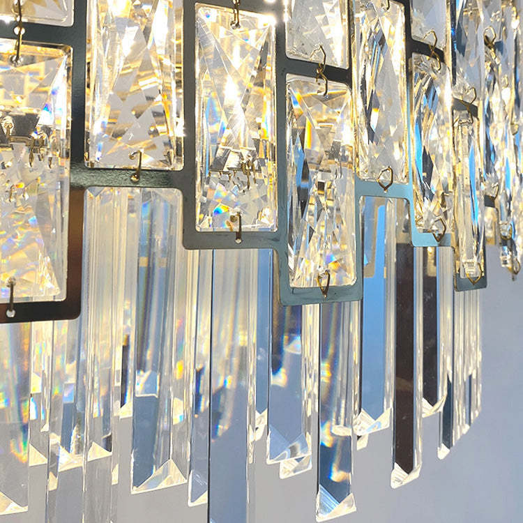 Emery Modern Round Crystal Chandelier For Living Room Chandeliers Kevin Studio Inc