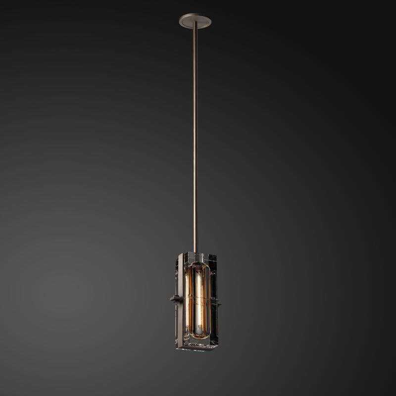 Colomo Modern Crystal Pendant Lamp, Modern Kitchen Island Pendant Pendant Light Kevin Studio Inc