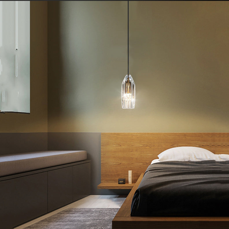 Chrissi Modern Crystal Luxury Hanging Pendant Lights For Bedroom, Living Room Pendant Light Kevin Studio Inc